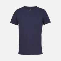 Футболка унисекс Regent с V-образным вырезом, кобальт (темно-синяя)