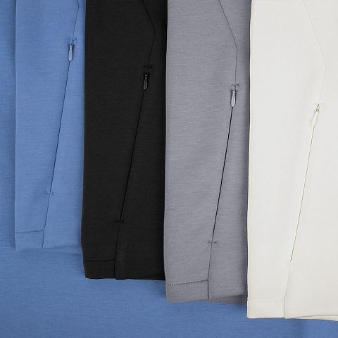 Куртка с капюшоном унисекс Begi, синяя - рис 9.