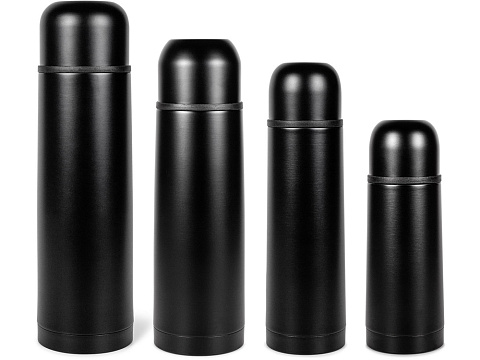 Термос Relaxika 101 (0,75 литра), черный (без лого) - рис 9.