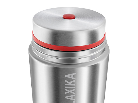 Термос для еды Relaxika 301 в чехле, 1000 мл, стальной - рис 5.