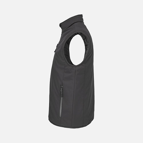 Жилет софтшелл унисекс Falcon BW, черный - рис 4.