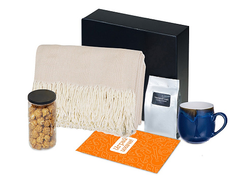 Подарочный набор Re:y. Haven  с пледом, кружкой и чаем - рис 2.