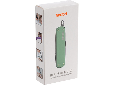 Нож-брелок Nextool Mini, зеленый (NE0143) - рис 4.