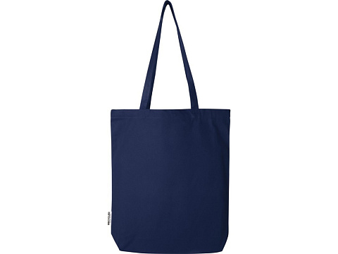 Florida эко-сумка плотностью 270 г/м² - темно-синий - рис 3.