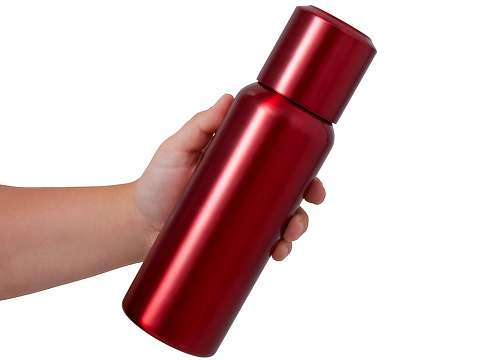 Вакуумный термос c магнитной крышкой Magne, 500 мл, красный - рис 11.