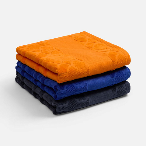 Полотенце Velin, среднее, синее - рис 5.