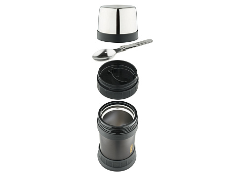 Термос из нерж. стали тм THERMOS 2345GM Stainless Steel 0.47L, серый - рис 2.