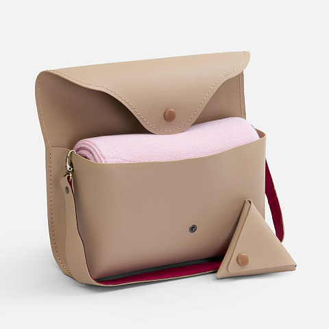 Плед Voyage в кофре, розовый - рис 3.