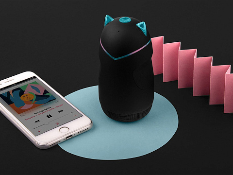 Портативная акустика Rombica Mysound Kitty 1C, черный (Р) - рис 7.