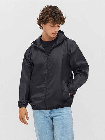 Ветровка унисекс Shield, белая - рис 5.