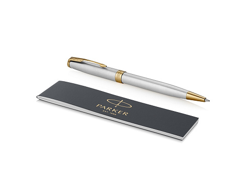 Ручка шариковая Parker Sonnet Core Stainless Steel CT, серебристый - рис 3.