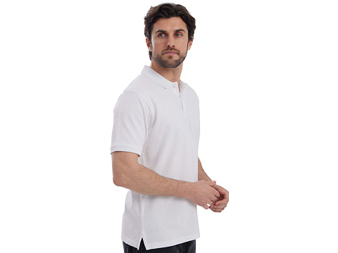 Рубашка поло Dubai мужская, белый - рис 5.