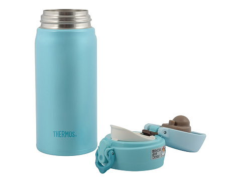 Термос из нерж. стали тм THERMOS JNL-352-SKY 0.35L, голубой - рис 4.