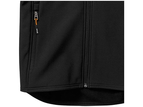 Куртка софтшел Ланглей мужская, черный - рис 12.