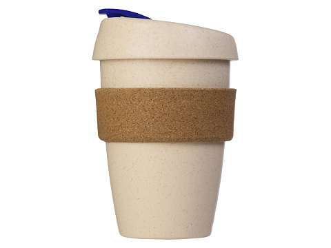 Стакан из пшеничного волокна с двойными стенками Pino, синий - рис 5.