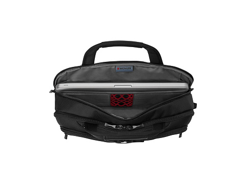 Портфель WENGER BC-Pro для ноутбука 14-16'', черный, баллистический нейлон, 40 x 16 x 29 см, 11 л - рис 5.