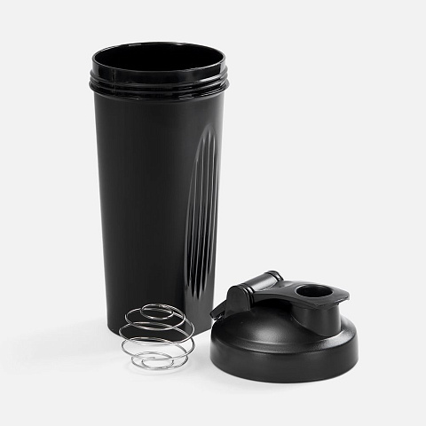 Спортивный шейкер Shake It Easy, черный - рис 5.