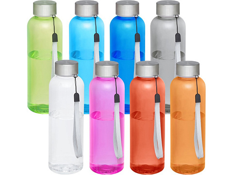 Bodhi бутылка для воды из вторичного ПЭТ объемом 500 мл - оранжевый прозрачный - рис 2.