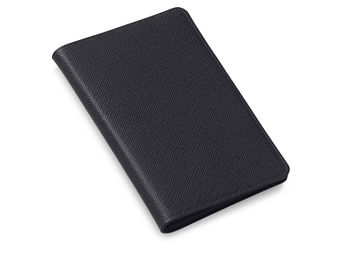 Футляр-книжка на 4-е карты с RFID Favor, черный