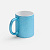 Кружка для сублимационной печати Sagredo, синяя - миниатюра - рис 3.