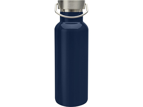 Бутылка для воды Thor из нержавеющей стали, сертифицированной по стандарту RCS, синий navy - рис 2.