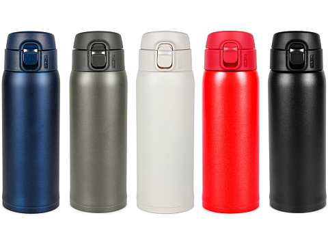 Термокружка Relaxika 701 (0,48 литра), белая (без лого) - рис 20.