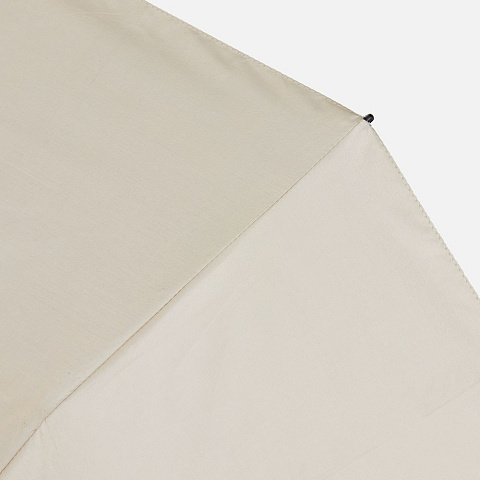 Зонт складной с УФ-защитой Ribstar, бежевый - рис 8.