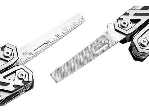 Мультитул Rocktol 21 в 1 с пружинными плоскогубцами, нержавеющая сталь, нейлоновый чехол - рис 5.