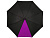 Зонт-трость Lucy 23 полуавтомат, черный/фуксия - миниатюра - рис 2.