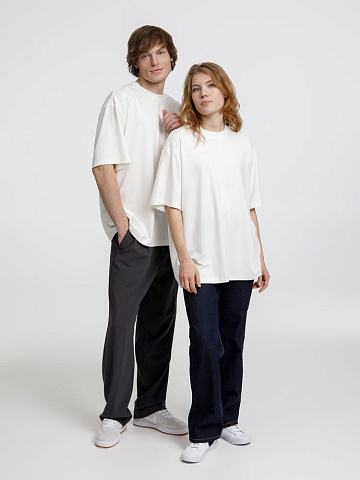 Футболка оверсайз унисекс Lavinia, белая - рис 16.