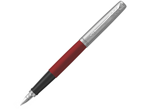 Перьевая ручка Parker Jotter, цвет ORIGINALS RED CT, цвет чернил синий/черный, толщина линии M, В БЛИСТЕРЕ