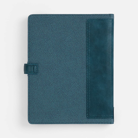 Ежедневник-органайзер Twill, недатированный, синий - рис 3.