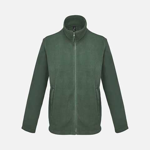 Куртка флисовая унисекс Nitro, зеленая - рис 2.