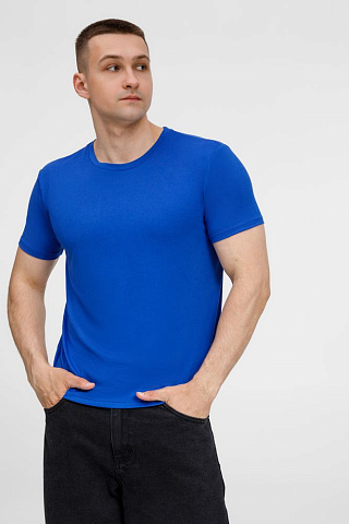 Футболка унисекс Senti, ярко-синяя - рис 9.