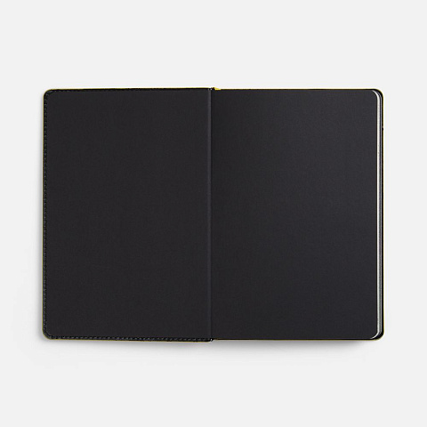 Ежедневник Alanis, недатированный, черный c желтым - рис 7.