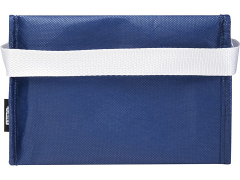 Spectrum нетканая сумка-холодильник, 4 л, на 6 банок, из переработанных материалов, ярко-синий - рис 3.