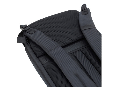 Рюкзак TORBER VOYAGE с отделением для ноутбука 18,5'', черный, полиэстер 900D, 33х15х48 см, 20 л - рис 7.
