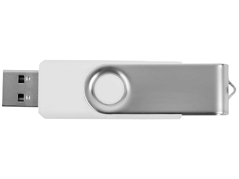 USB3.0/USB Type-C флешка на 16 Гб Квебек C, белый - рис 5.