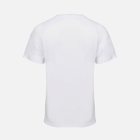 Футболка спортивная унисекс Vortex, белая - рис 3.