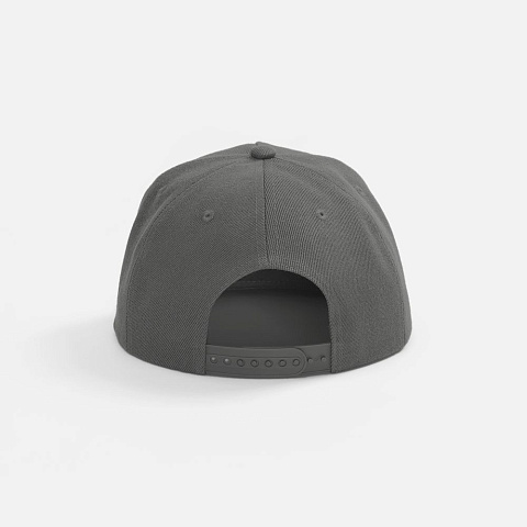 Бейсболка Epicore с прямым козырьком, серая - рис 5.