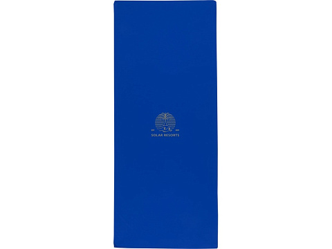 Lucas спортивное полотенце из переработанного полиэстера 30х80 см - Ярко-синий - рис 6.