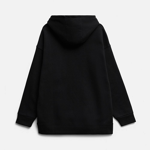 Худи оверсайз унисекс Snuggie, черное - рис 3.