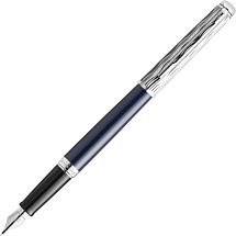 Перьевая ручка Waterman Hemisphere22 SE Deluxe Blue CT, перо: F, цвет: Blue, в подарочной упаковке