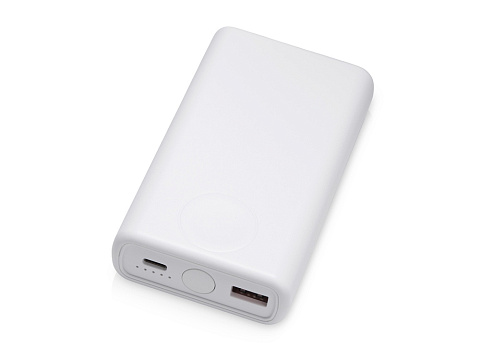Внешний беспроводной аккумулятор 2-в-1 с функцией зарядки Apple Watch, QC/PD AtomIQ, 10000 мАч, белый