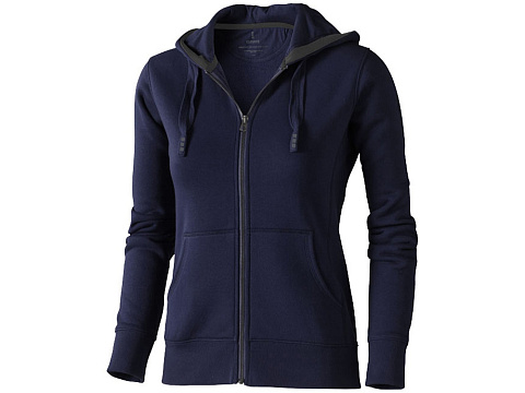Толстовка Арора женская с капюшоном, темно-синий