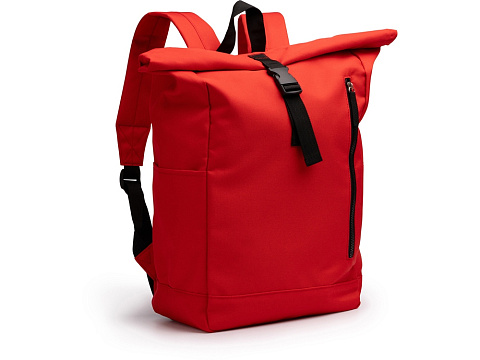 Рюкзак из RPET полиэстера DRONTE, красный - рис 2.