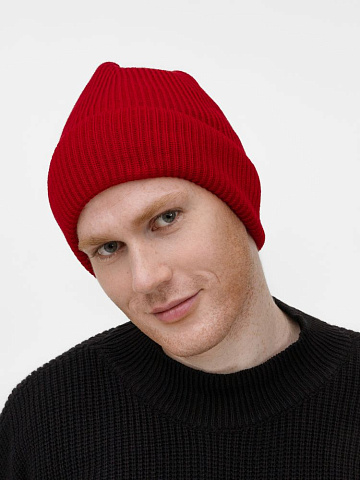 Шапка Nobilis Mono, красная - рис 5.