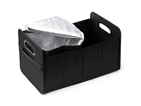Складной органайзер для авто KENTIN c холодильником, черный . - рис 5.
