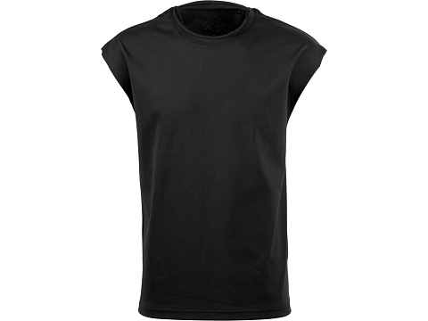 Майка оверсайз Berlin, унисекс, черный - рис 2.