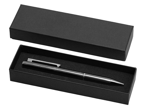 Металлическая шариковая ручка Steinbeck, цвет оружейной стали - рис 4.